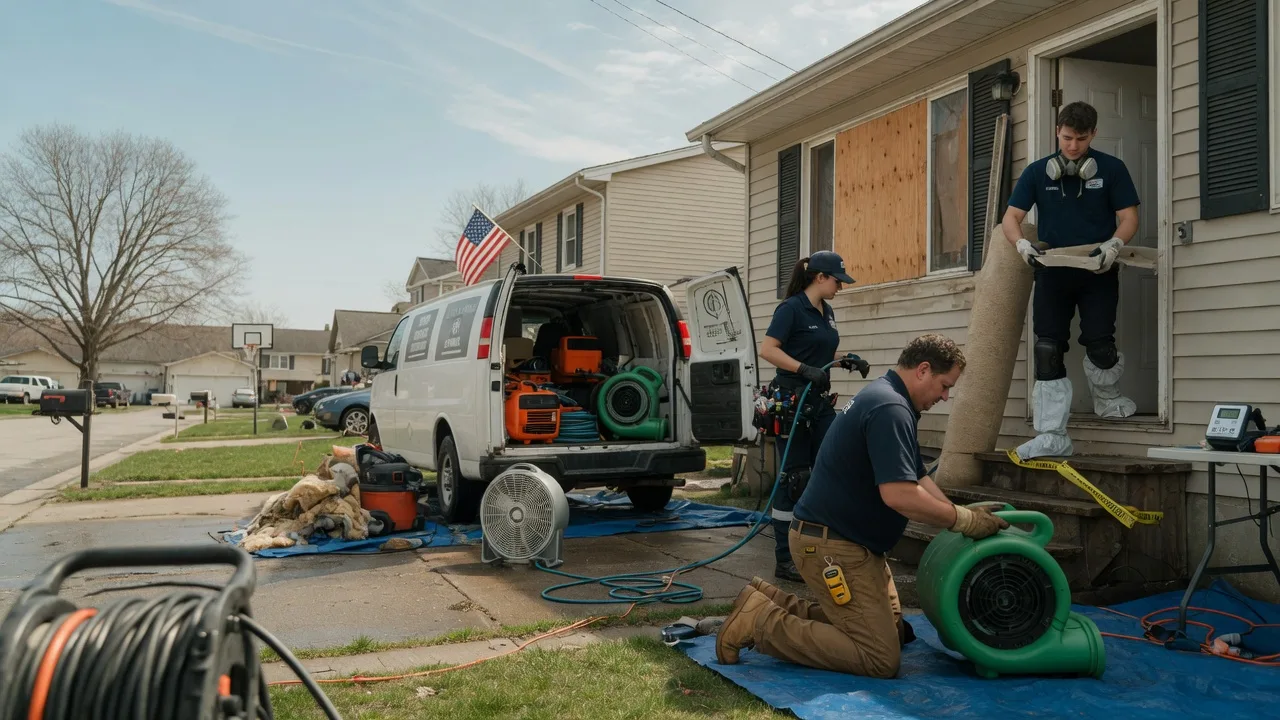 Water Damage Restoration in Brockport, PA near me